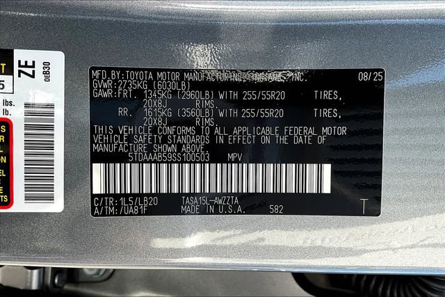 New 2025 Toyota Grand Highlander AWD image 10