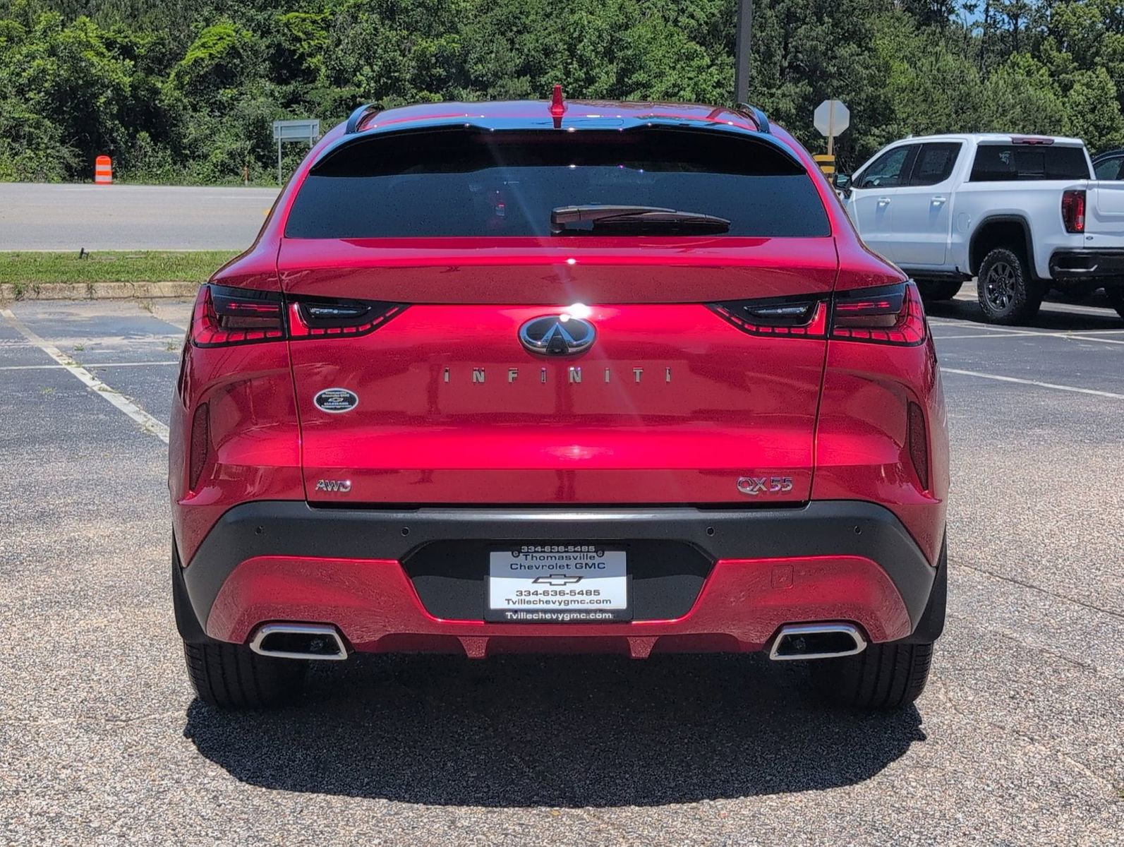 Used 2022 INFINITI QX55 Sensory w/ Lighting Package AWD/4WD image 4