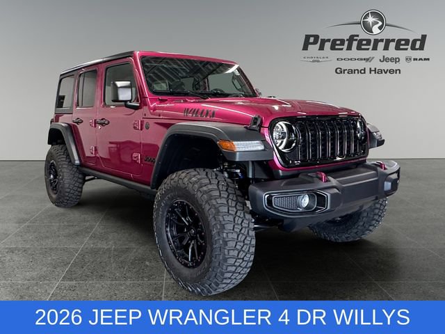 New 2026 Jeep Wrangler Unlimited Sport