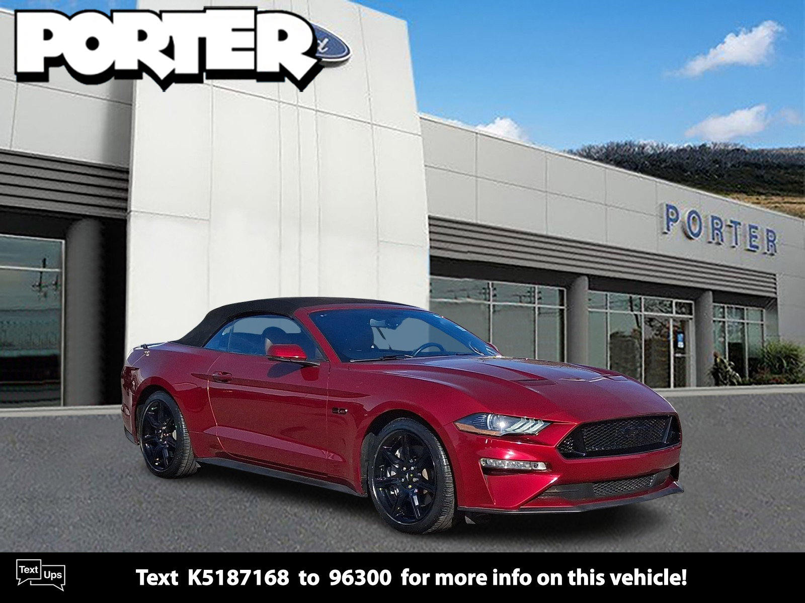 Certified 2019 Ford Mustang GT Premium w/ Black Accent Package image 1