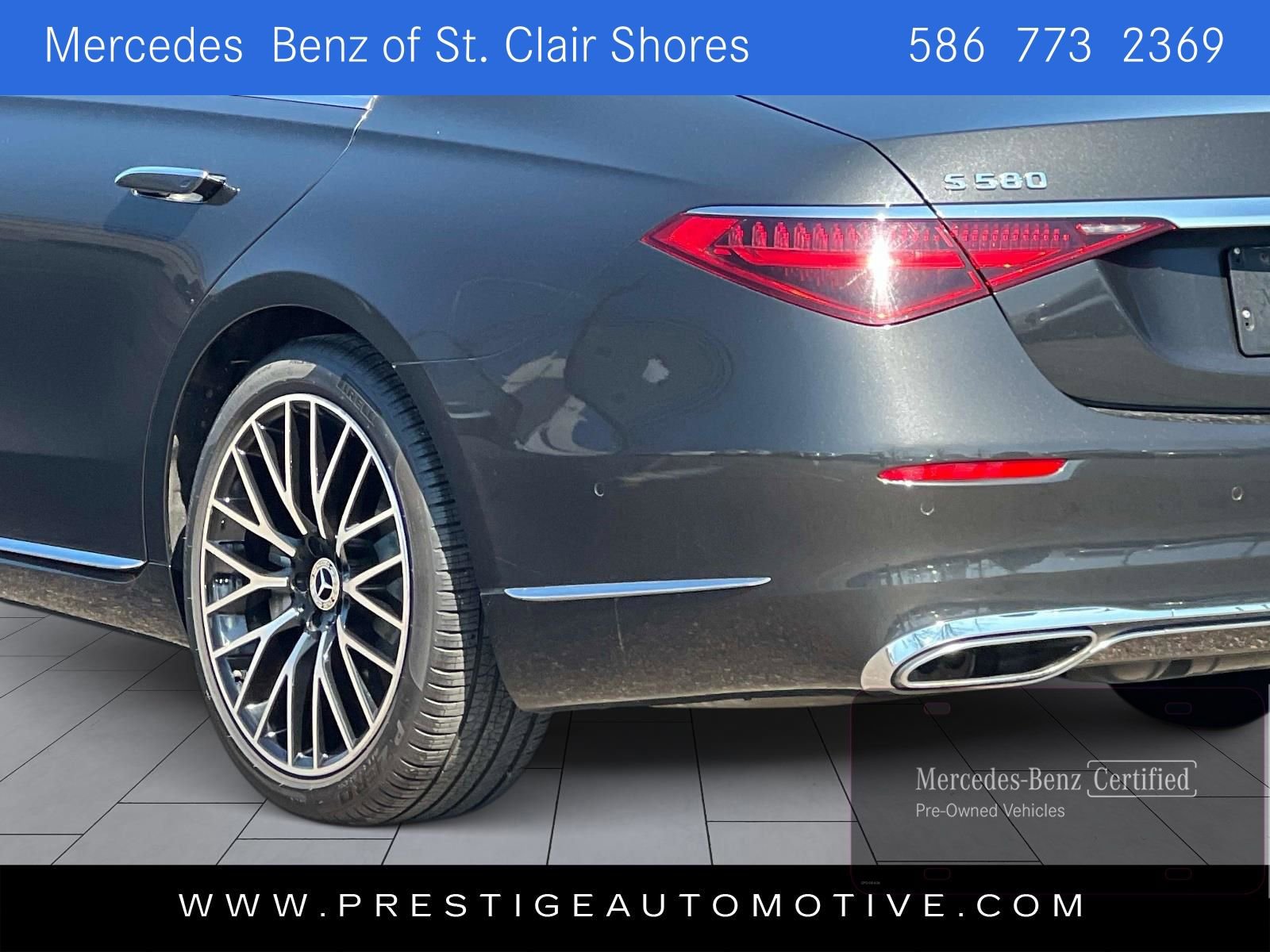 Used 2022 Mercedes-Benz S 580 4MATIC Sedan image 4