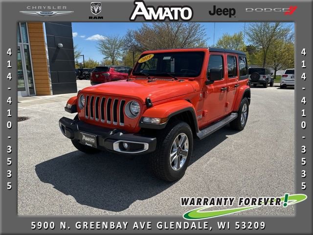 Used 2019 Jeep Wrangler Unlimited Sahara w/ Cold Weather Group