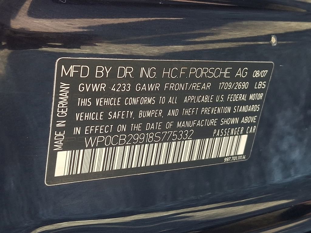 Used 2008 Porsche 911 Carrera S image 27