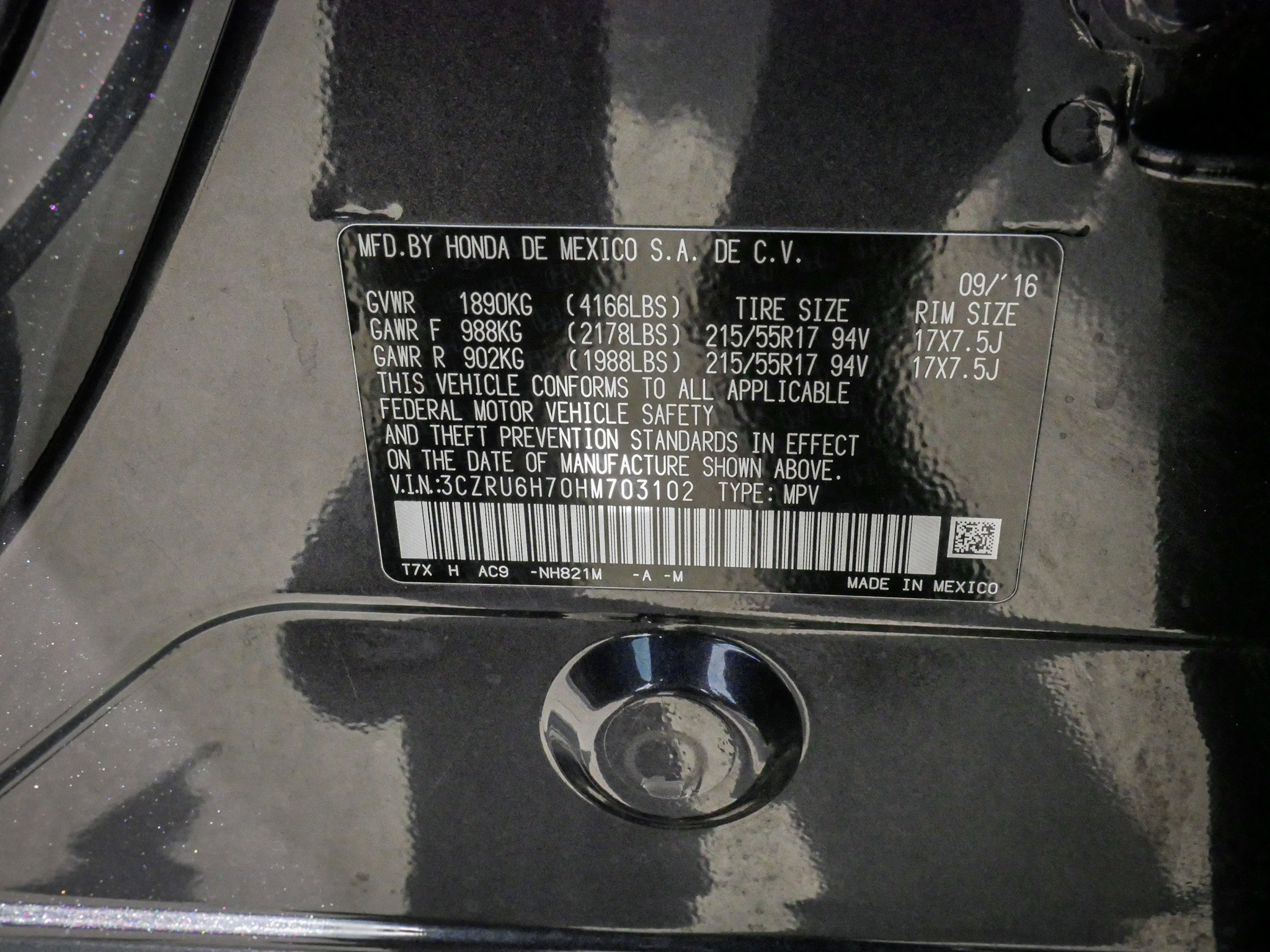 Used 2017 Honda HR-V EX-L image 35