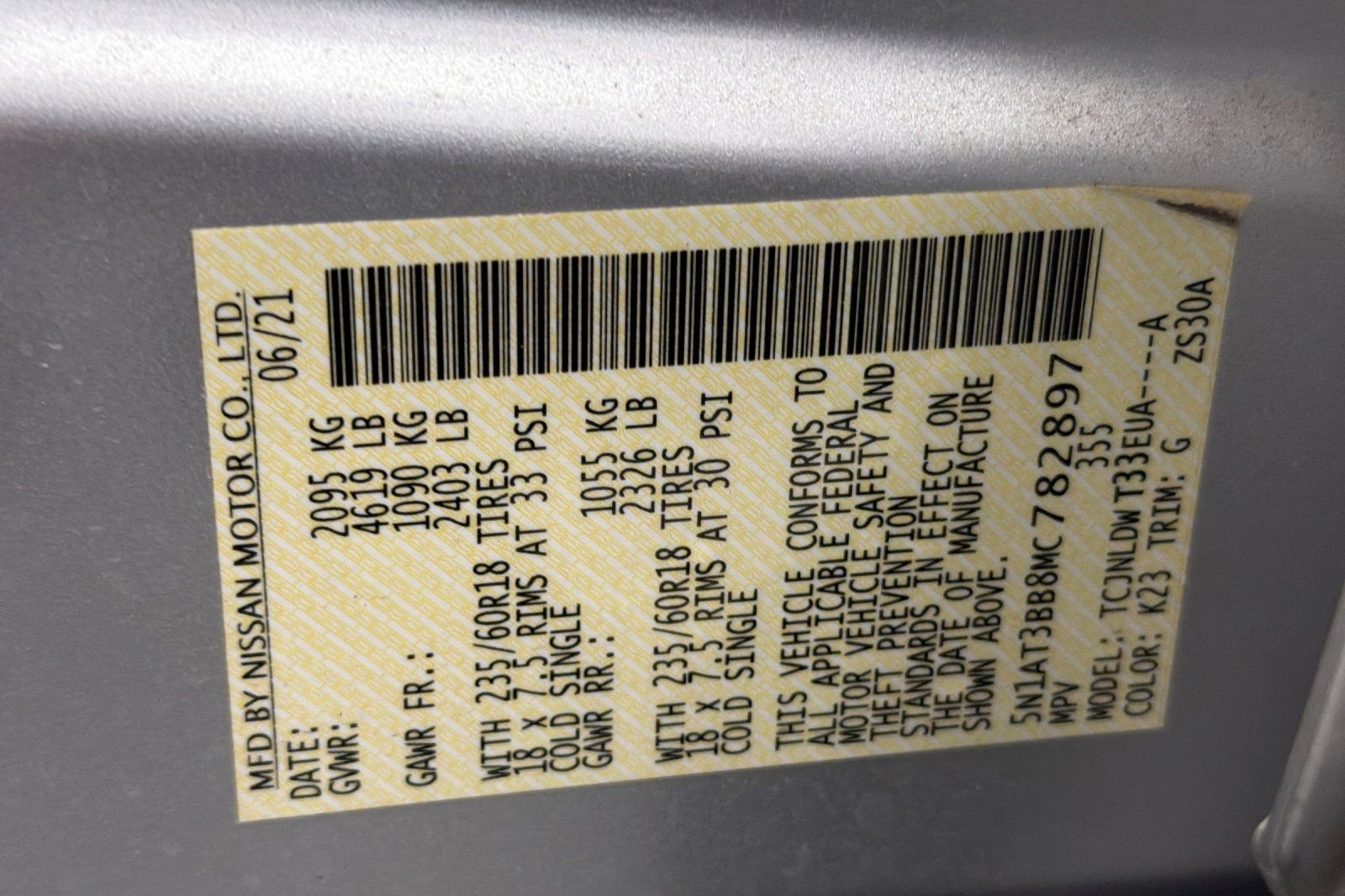 Used 2021 Nissan Rogue SV image 28