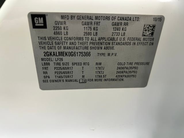 Used 2016 GMC Terrain SLE image 30