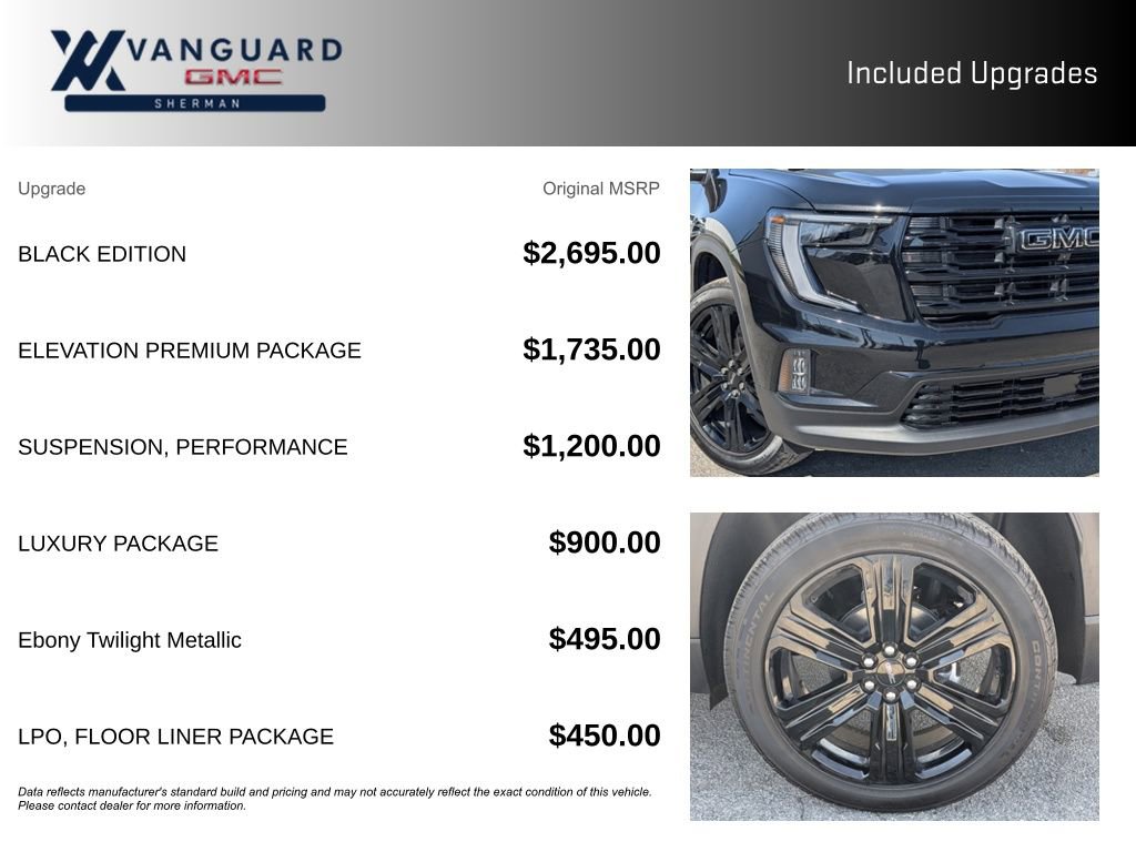 New 2026 GMC Acadia Elevation w/ Black Edition image 9