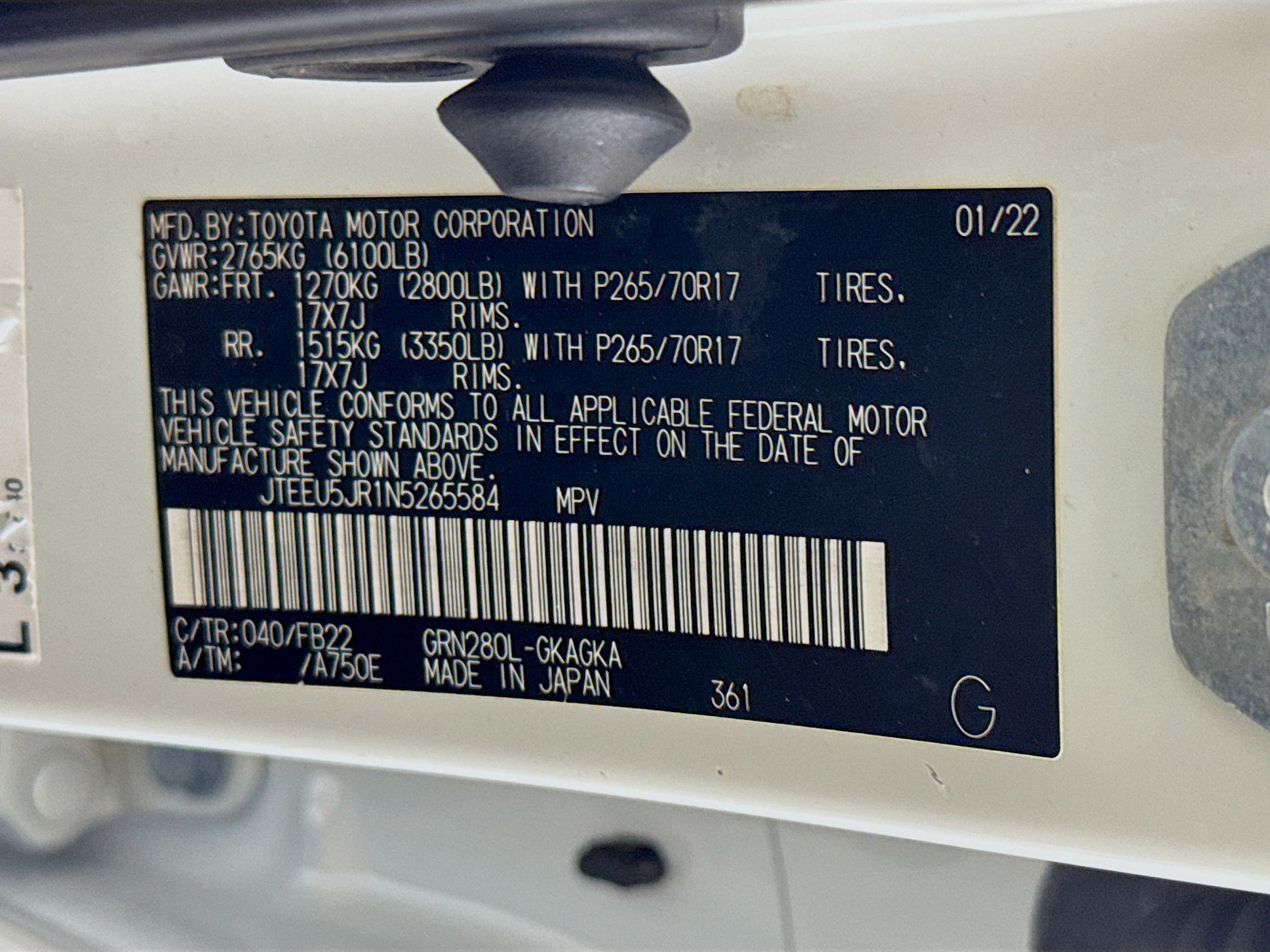 Used 2022 Toyota 4Runner SR5 RWD image 39