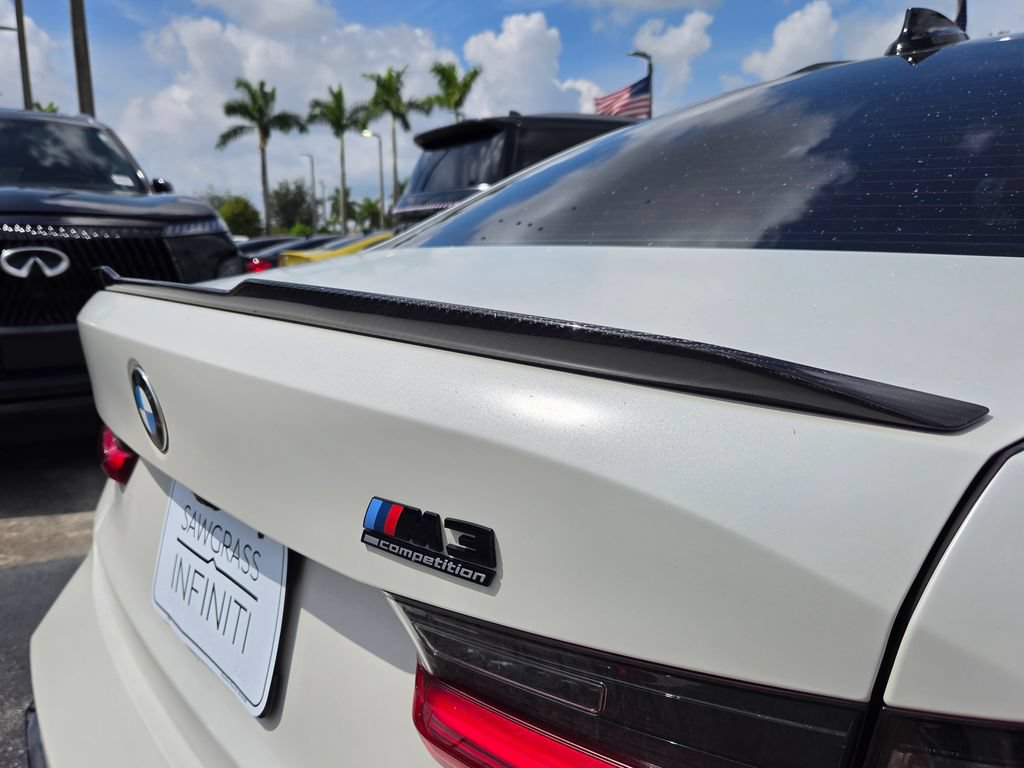 Used 2021 BMW M3 Competition w/ M Carbon Exterior Package RWD image 10