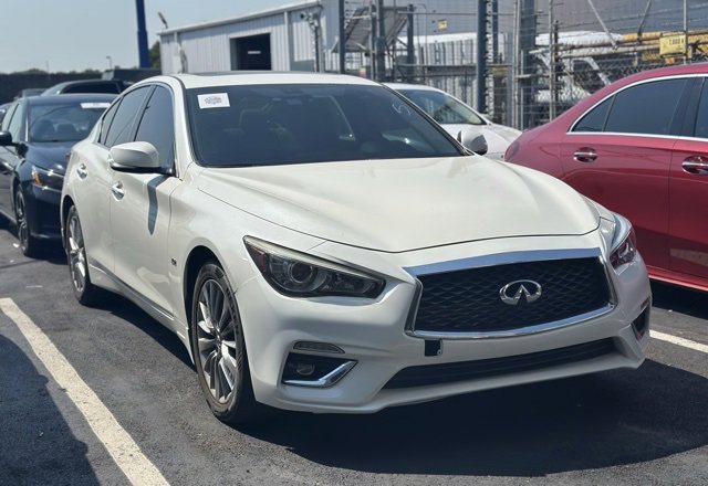 Used 2018 INFINITI Q50 Luxe w/ Essential Package (3.0T Luxe)