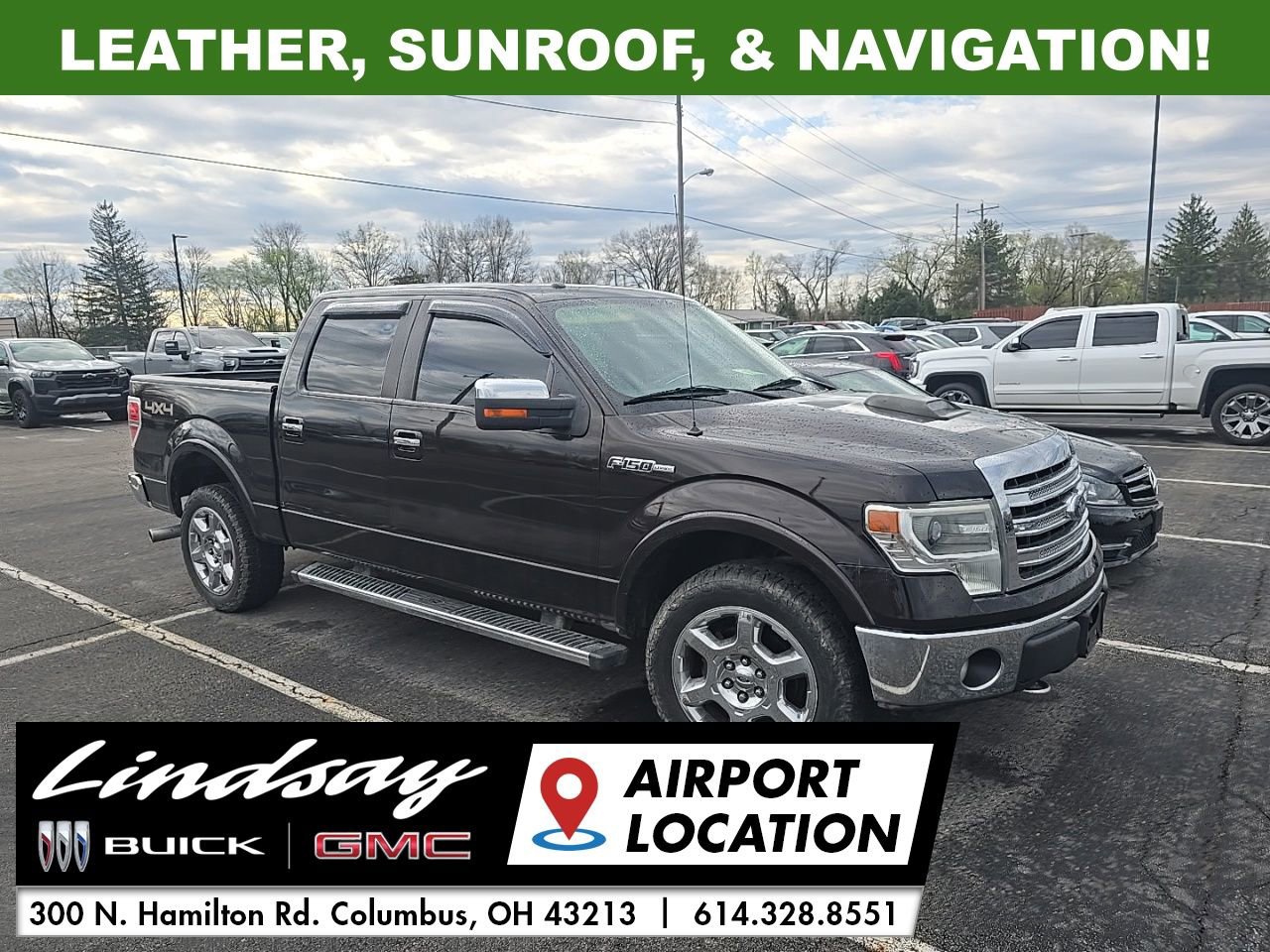 Used 2014 Ford F150 Lariat w/ Equipment Group 502A Luxury image 2