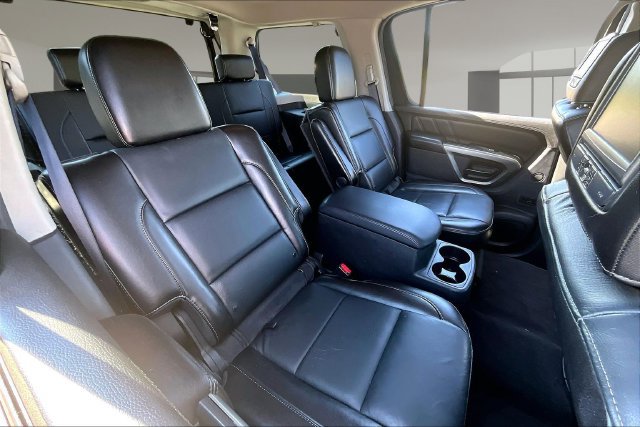 Used 2015 Nissan Armada Platinum w/ 2nd Row Captain Seat Package RWD image 23