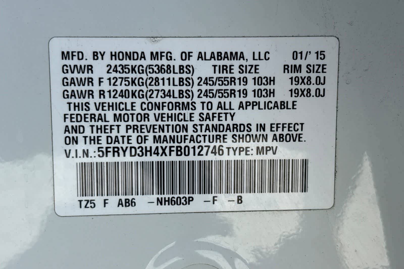 Used 2015 Acura MDX FWD w/ Technology Package image 28