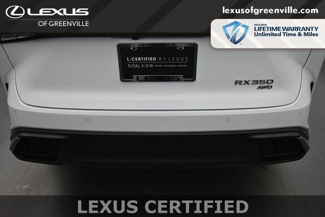 Certified 2023 Lexus RX 350 F Sport w/ Accessory Package AWD/4WD image 10