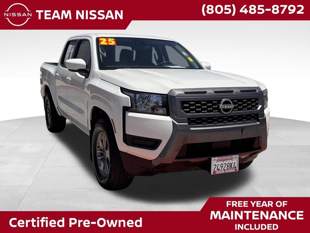 Certified 2025 Nissan Frontier SV RWD image 1