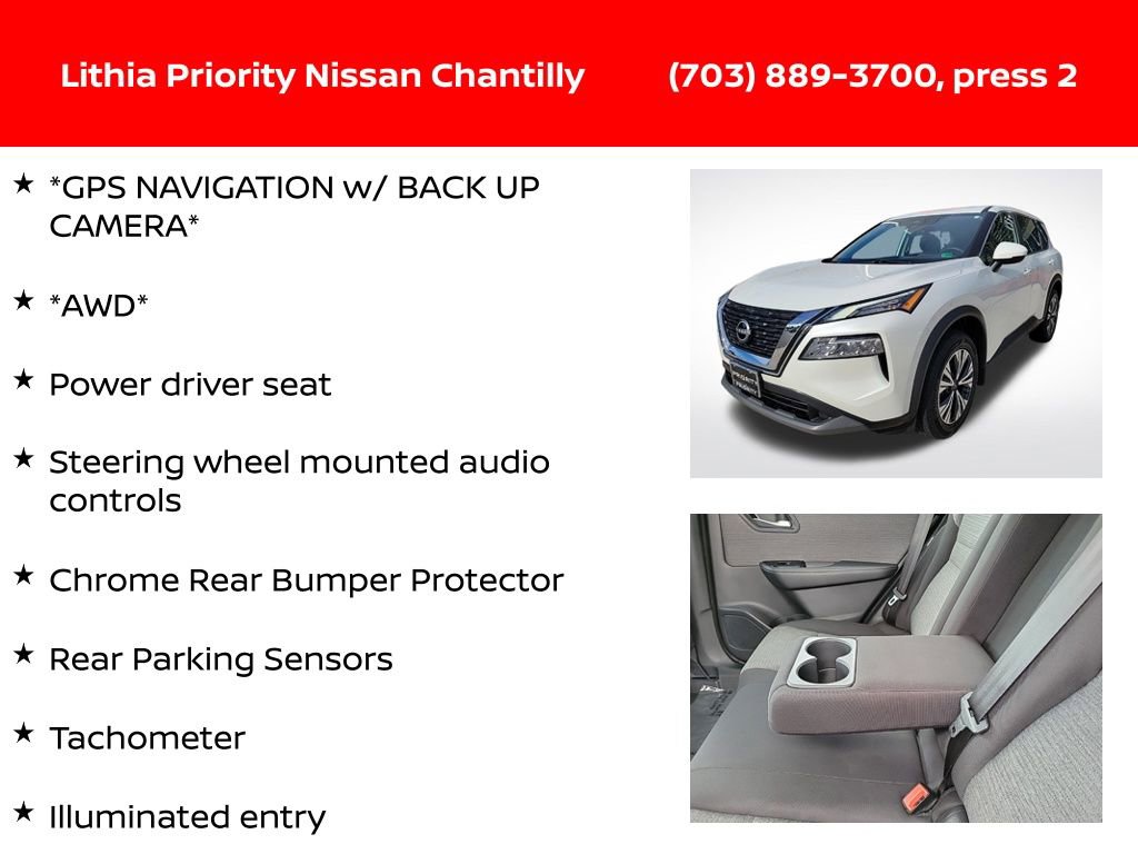 Certified 2022 Nissan Rogue SV image 6