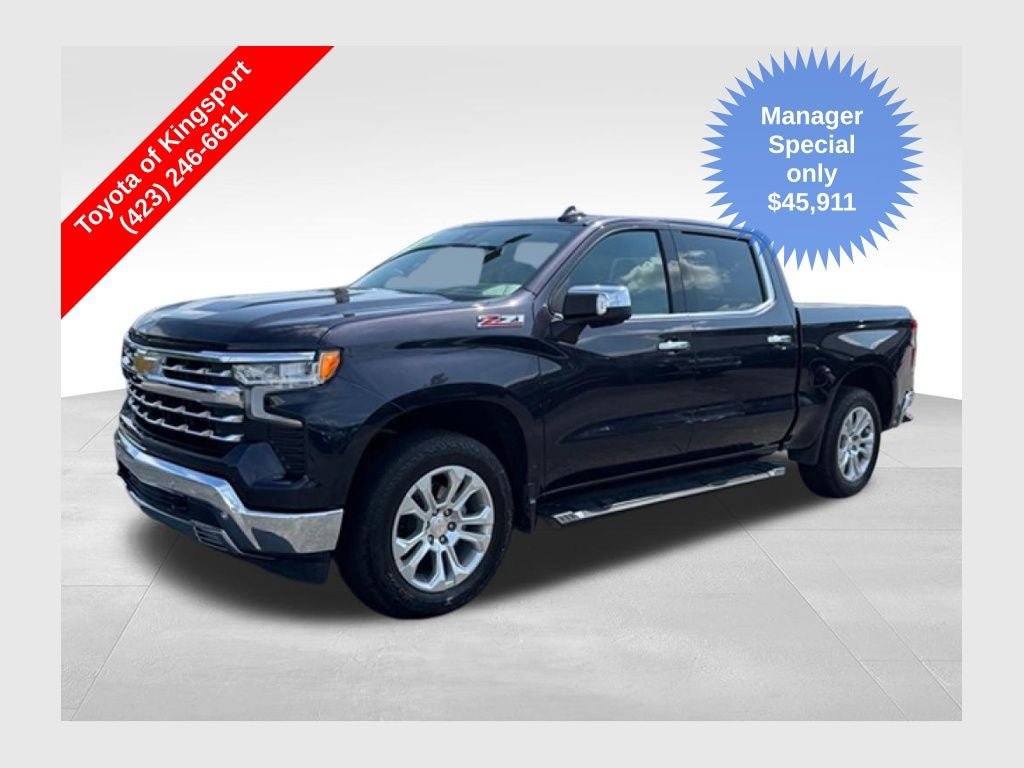 Used 2024 Chevrolet Silverado 1500 LTZ w/ LTZ Premium Package AWD/4WD image 1