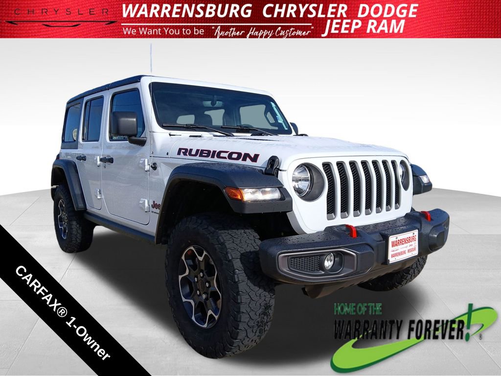 Used 2023 Jeep Wrangler Unlimited Rubicon w/ Cold Weather Group AWD/4WD image 1