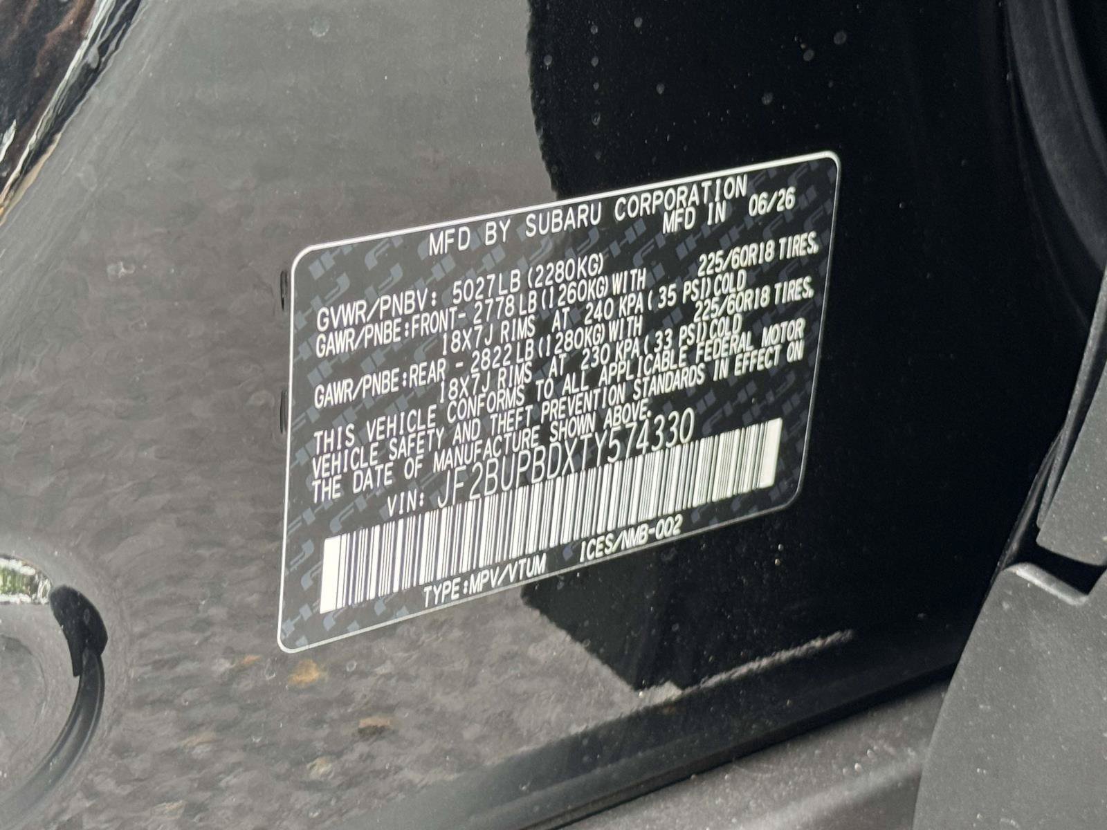 New 2026 Subaru Outback Premium AWD/4WD image 18