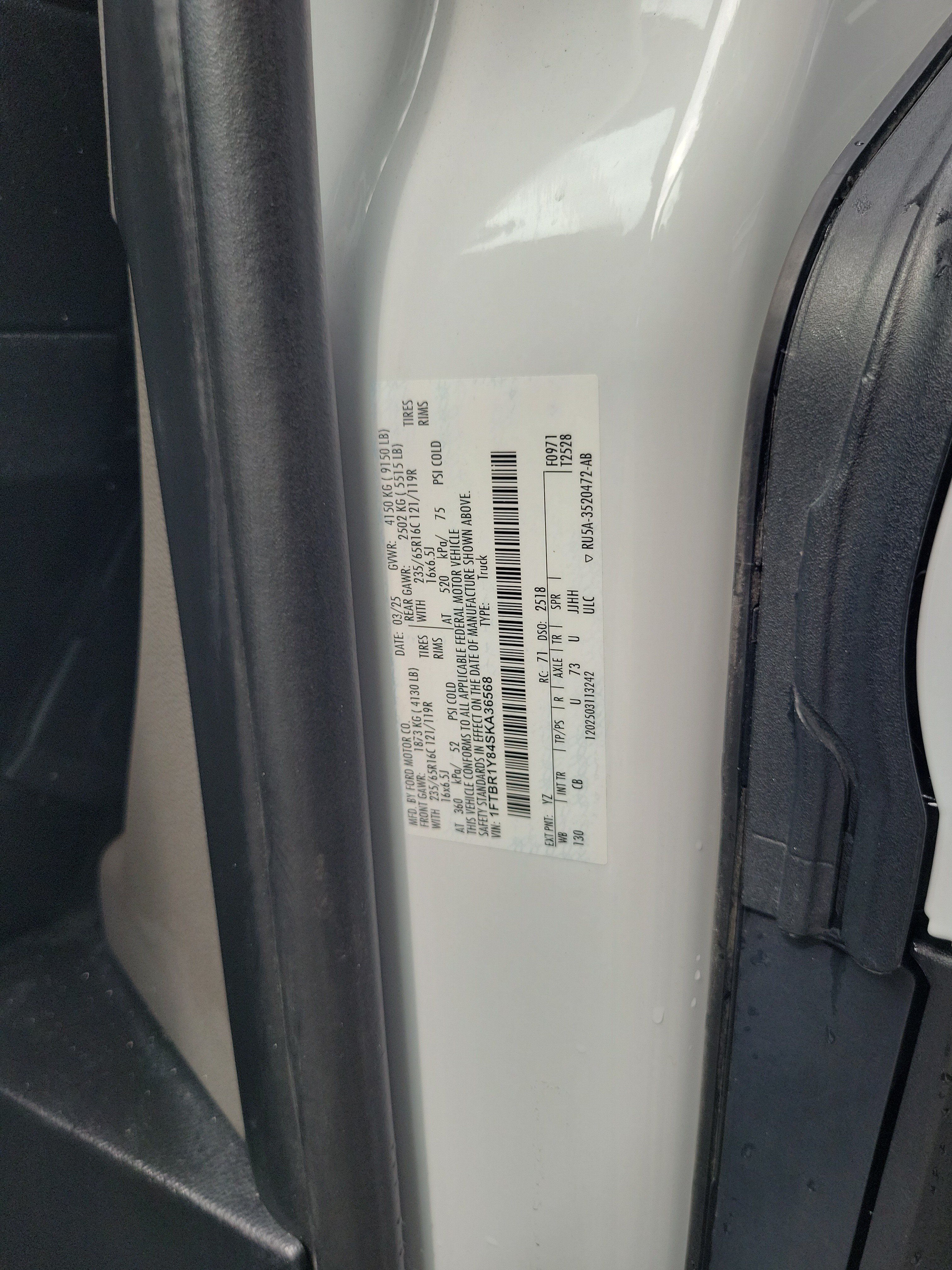 Used 2025 Ford Transit 250 Low Roof w/ Exterior Upgrade Package RWD image 26