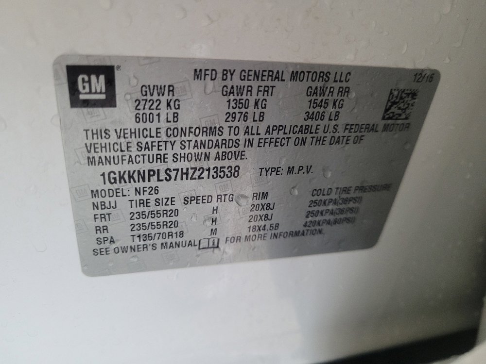 Used 2017 GMC Acadia Denali w/ Technology Package FWD image 33