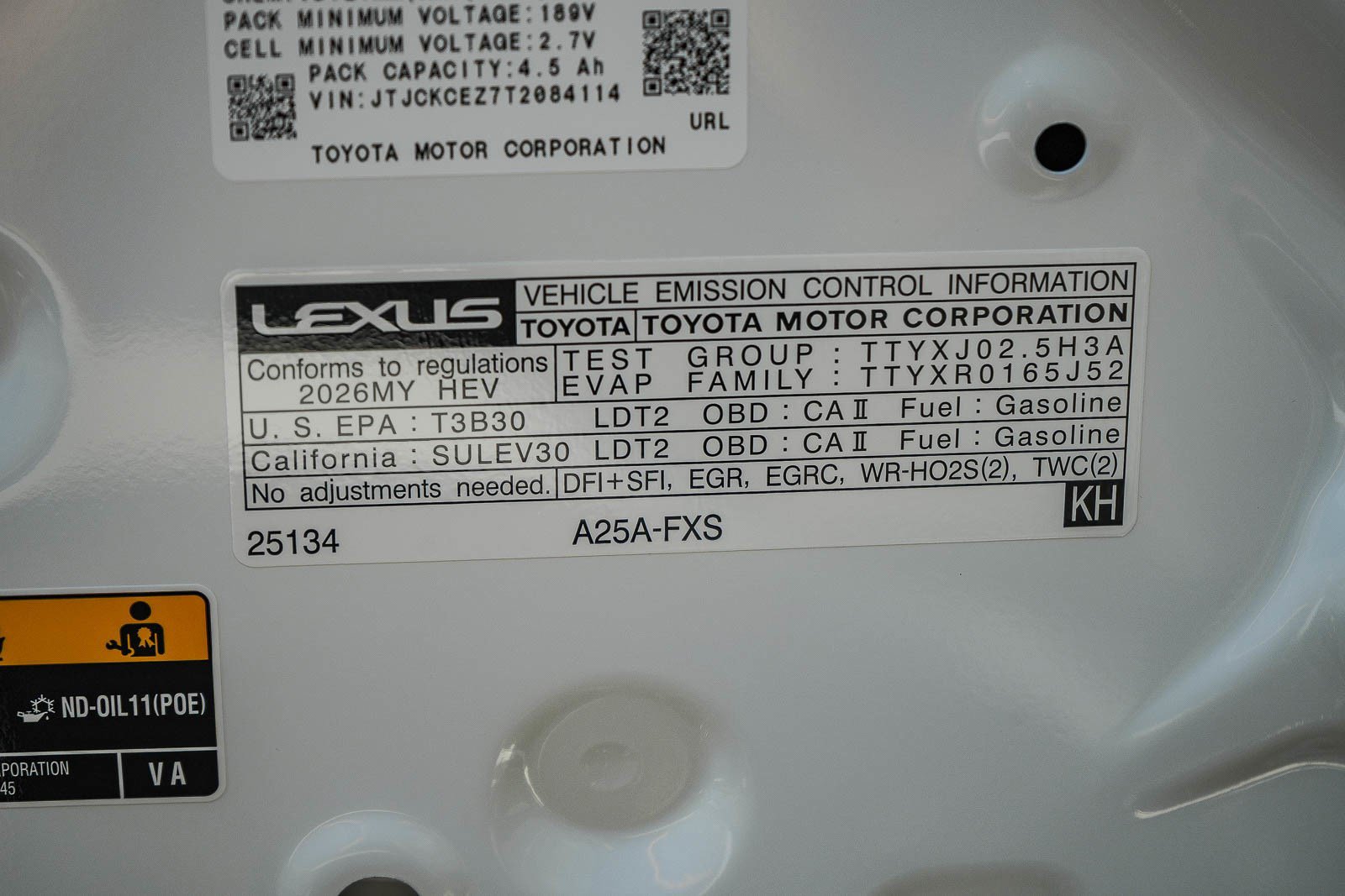 New 2026 Lexus NX 350h F Sport AWD/4WD image 27