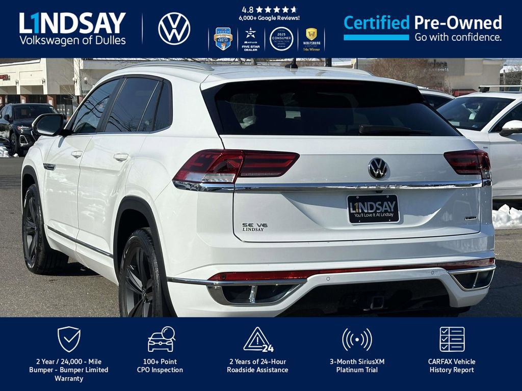 Certified 2021 Volkswagen Atlas Cross Sport SE w/ Panoramic Sunroof Package image 5
