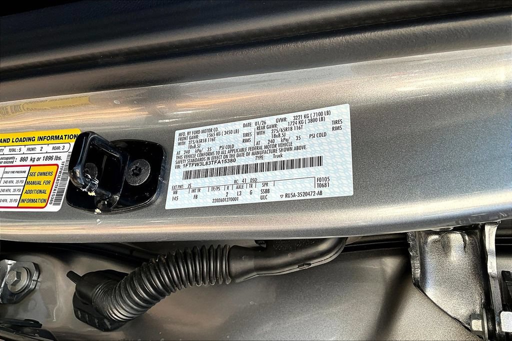 New 2026 Ford F150 XLT w/ Equipment Group 302A MID AWD/4WD image 8