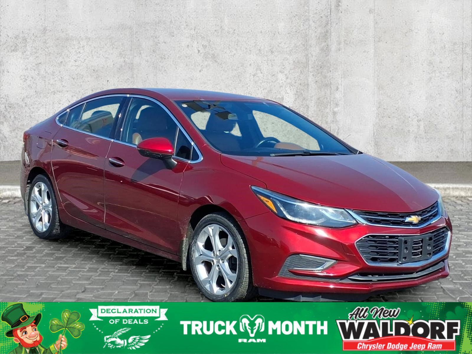 Used 2018 Chevrolet Cruze Premier