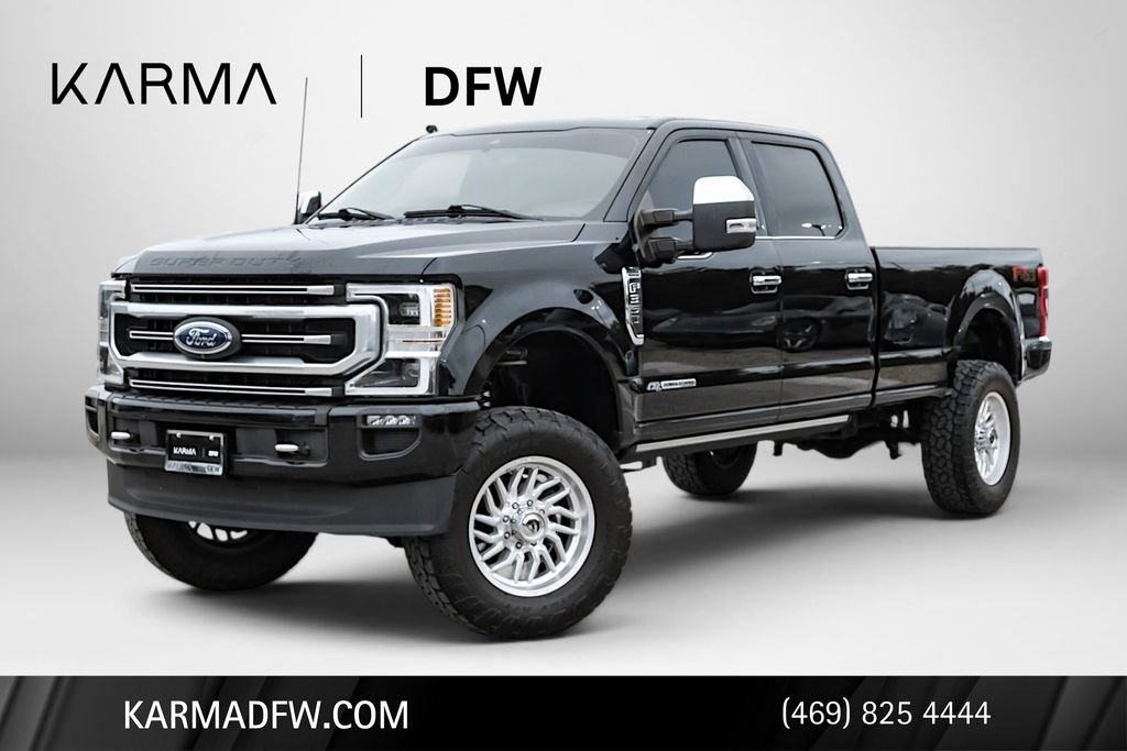 Used 2022 Ford F350 Platinum w/ FX4 Off-Road Package AWD/4WD image 1