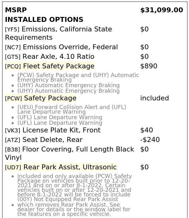 Used 2022 Chevrolet Colorado LT w/ Fleet Safety Package AWD/4WD image 4