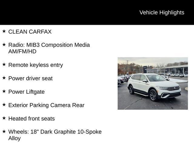 Used 2022 Volkswagen Tiguan SE image 5