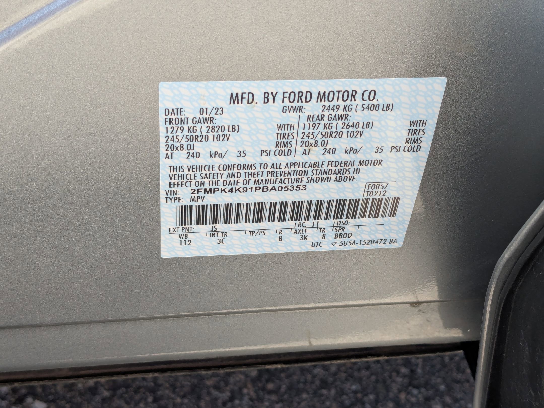 Used 2023 Ford Edge Titanium image 45