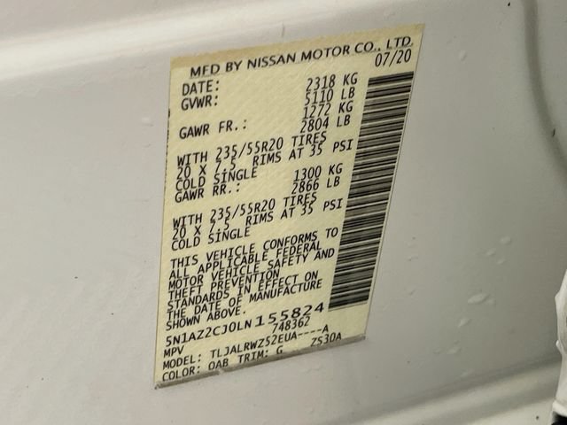 Used 2020 Nissan Murano SL FWD image 34