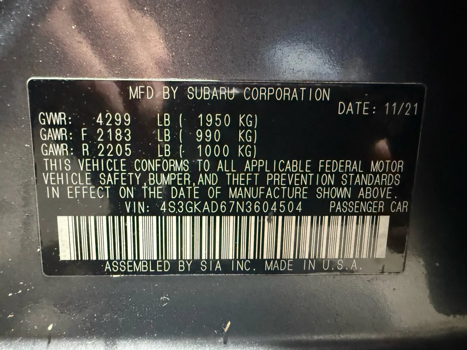 Used 2022 Subaru Impreza 2.0i Premium AWD/4WD image 20