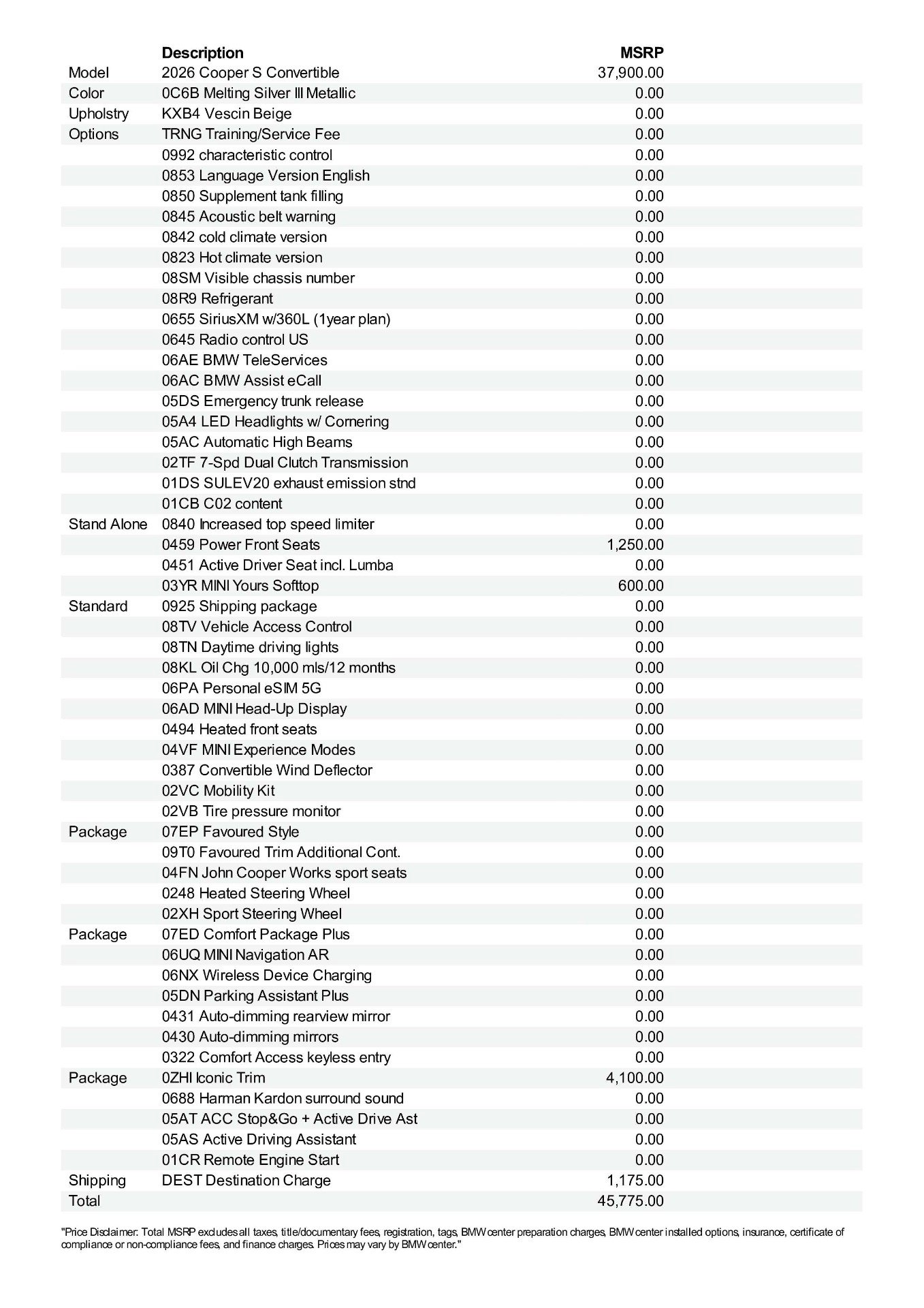 New 2026 MINI Cooper S image 12