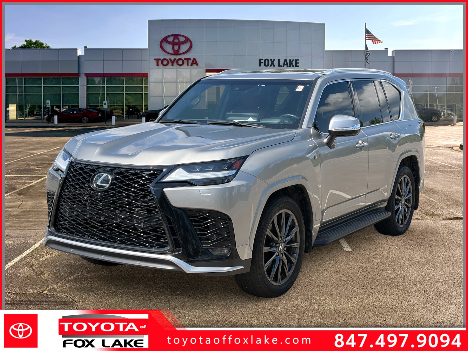 Used 2024 Lexus LX 600 F Sport AWD/4WD image 1