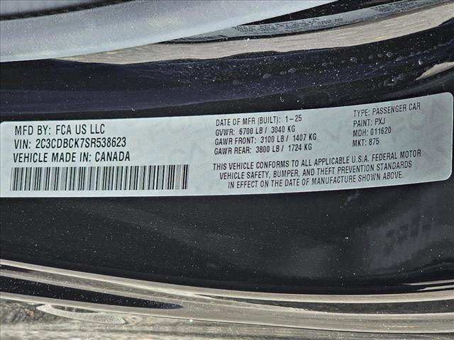 New 2025 Dodge Charger R/T w/ Quick Order Package 25M R/T image 18