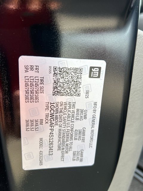 New 2025 Chevrolet Express 2500 image 35