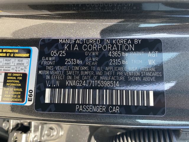 New 2026 Kia K5 LXS image 39