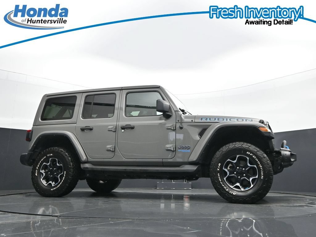 Used 2022 Jeep Wrangler Unlimited Rubicon 4xe w/ Steel Bumper Group AWD/4WD image 40