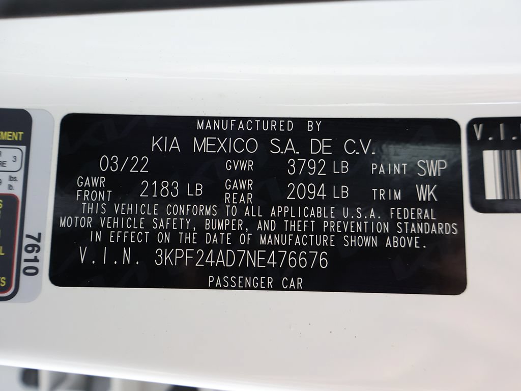 Used 2022 Kia Forte LXS w/ LXS Technology Package FWD image 46