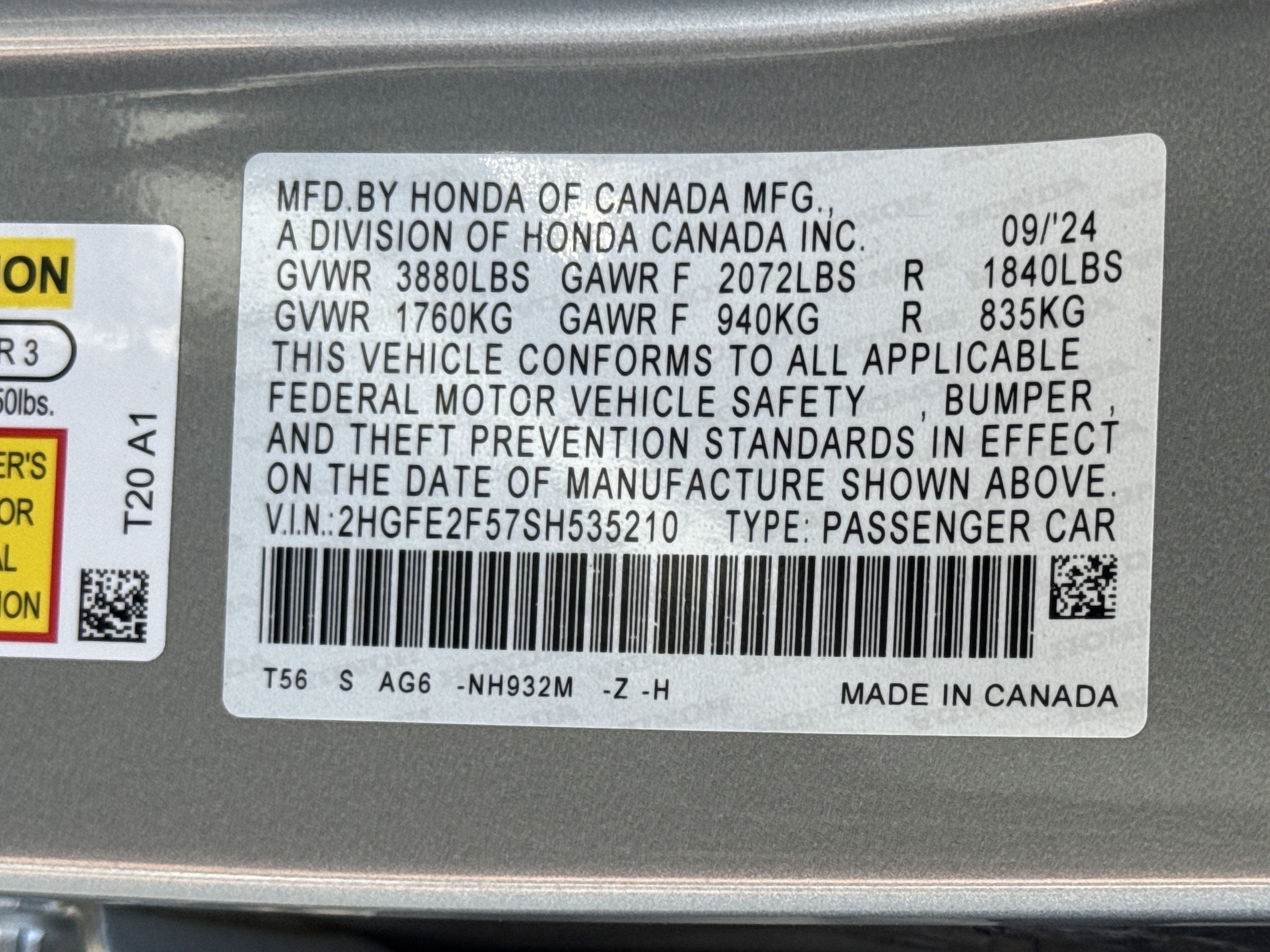 Used 2025 Honda Civic Sport image 38