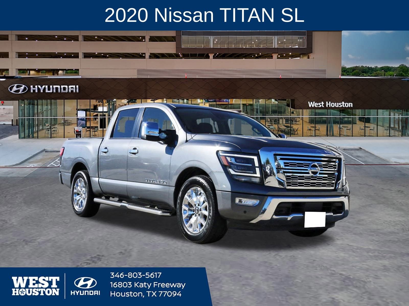 Used 2020 Nissan Titan SL w/ Moonroof Package