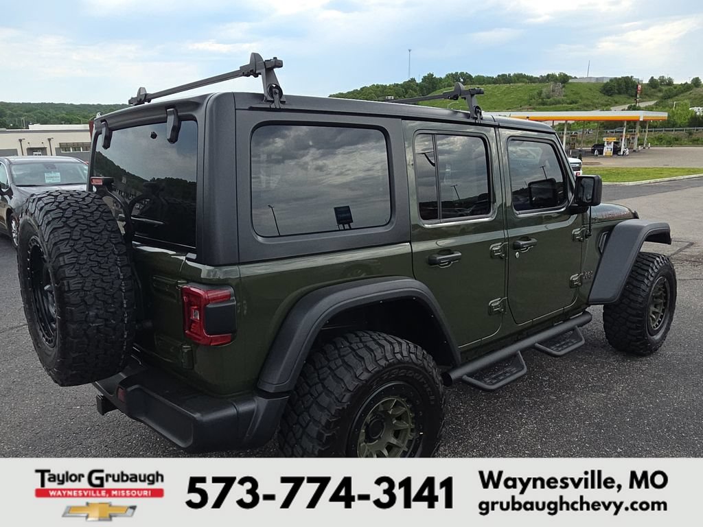 Used 2021 Jeep Wrangler Unlimited Rubicon w/ LED Lighting Group AWD/4WD image 8