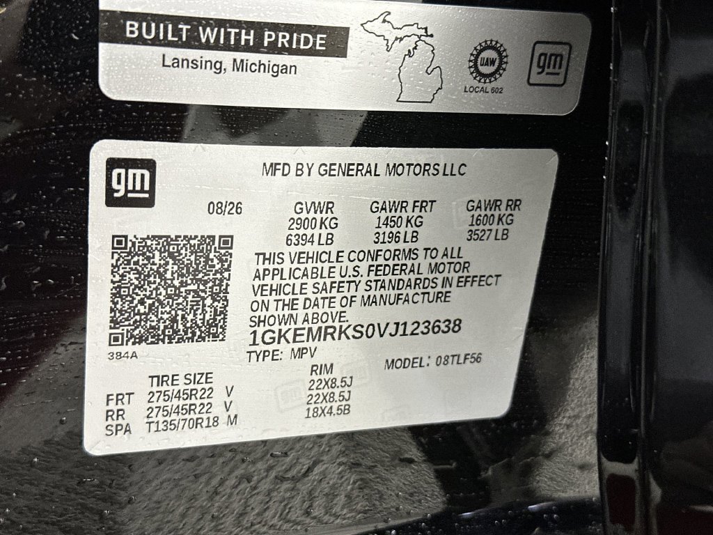 New 2027 GMC Acadia Denali w/ LPO, Black Badging Package AWD/4WD image 37