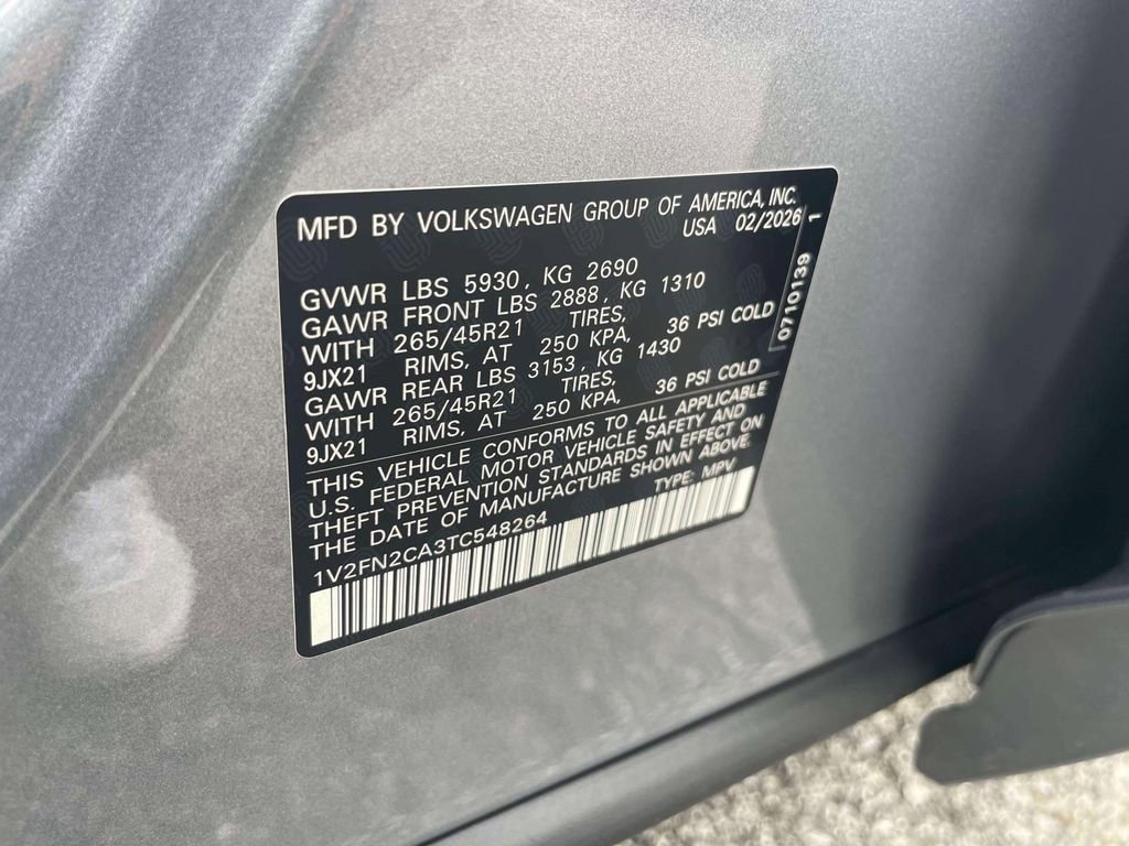 New 2026 Volkswagen Atlas SEL Premium R-Line image 20