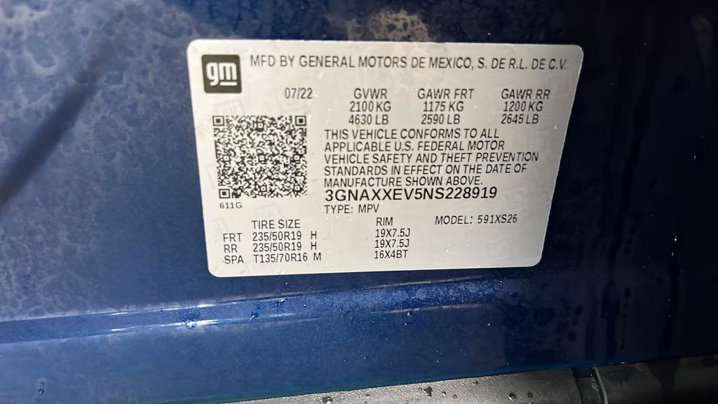 Used 2022 Chevrolet Equinox Premier AWD/4WD image 27
