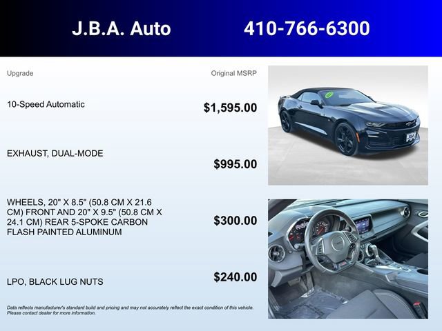 Certified 2023 Chevrolet Camaro SS image 5