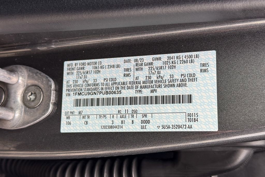 Certified 2023 Ford Escape Active image 21